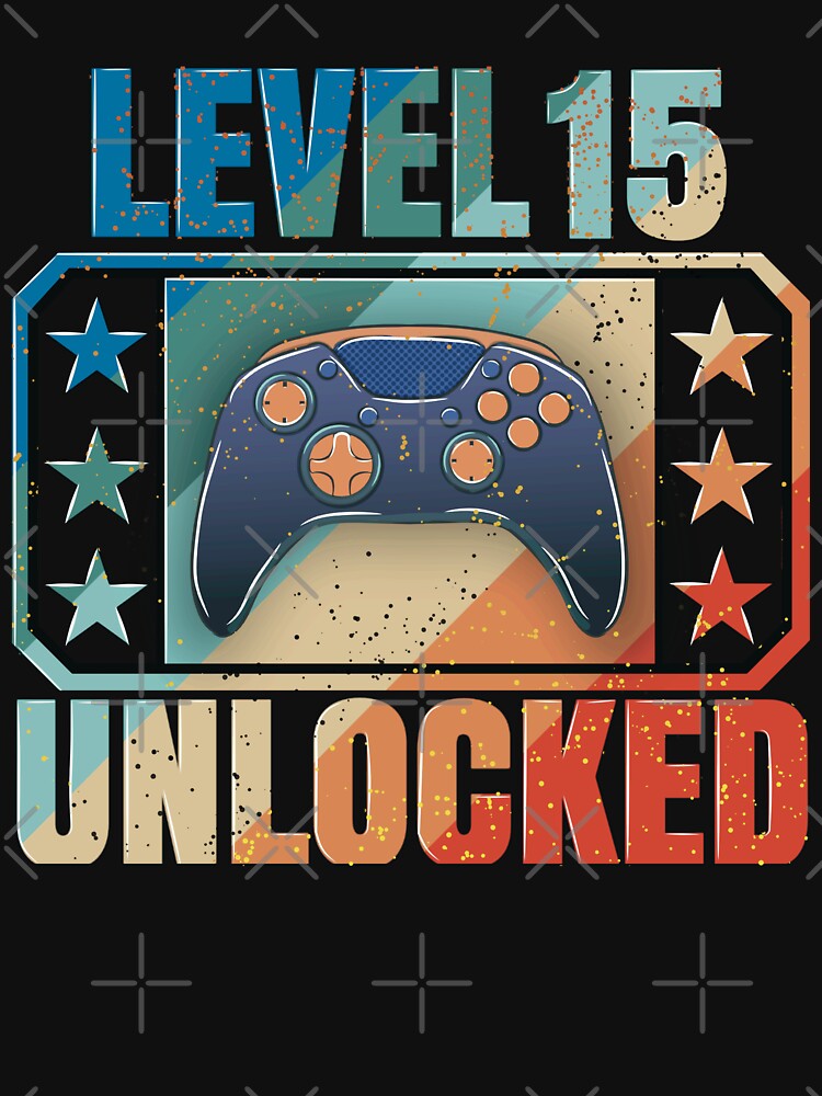 Level 15 Unlocked: The design of gamers who celebrate their birthday by Kraker-Inc