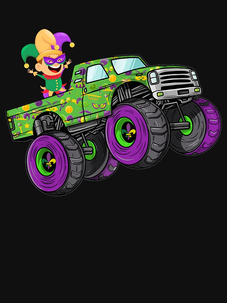 Mardi Gras Tractor Carnival Parade Truck Lucky Boys Kids by LeighannIs