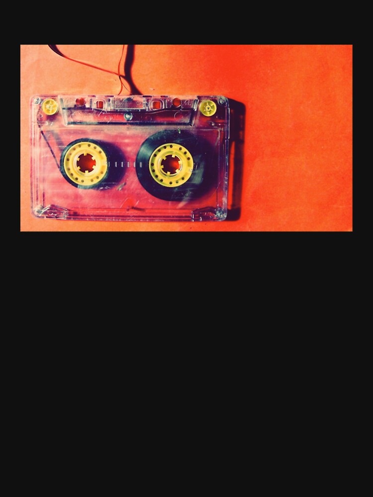 Red Cassette Tape by Sophia Tierney