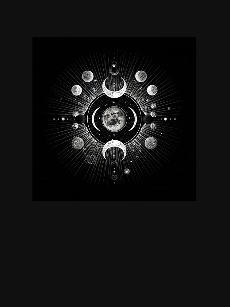 celestial moon phases by MugDesignStore