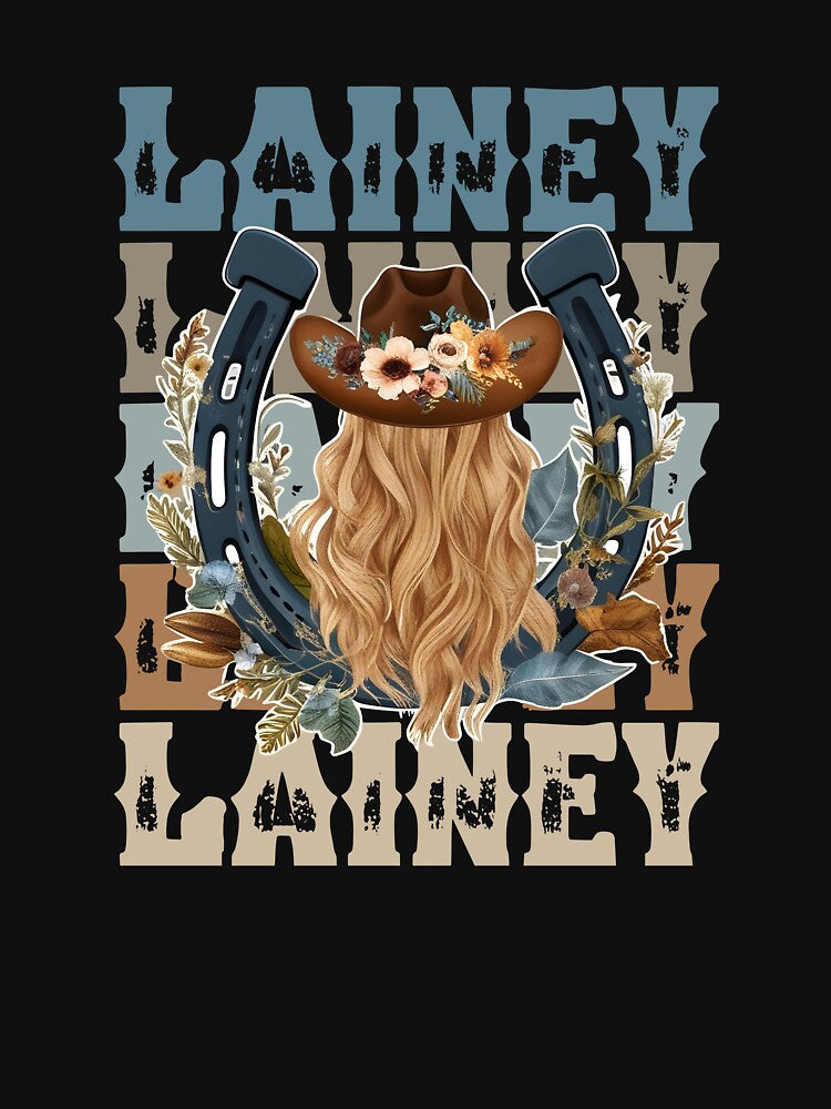 Graphic Vintage Lainey Last Name Design Retro Style Classic Gifts For Men Women Kids by ArmyAbodo