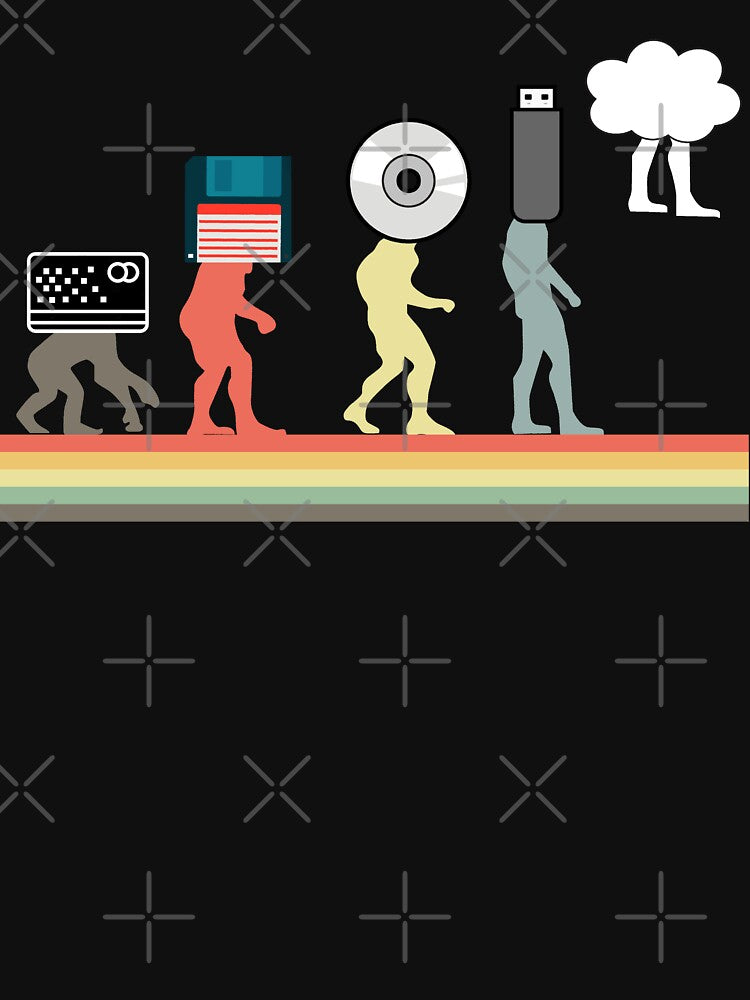 Cassette Floppy Disk USB CD CD-Rom Evolution by JukeLox