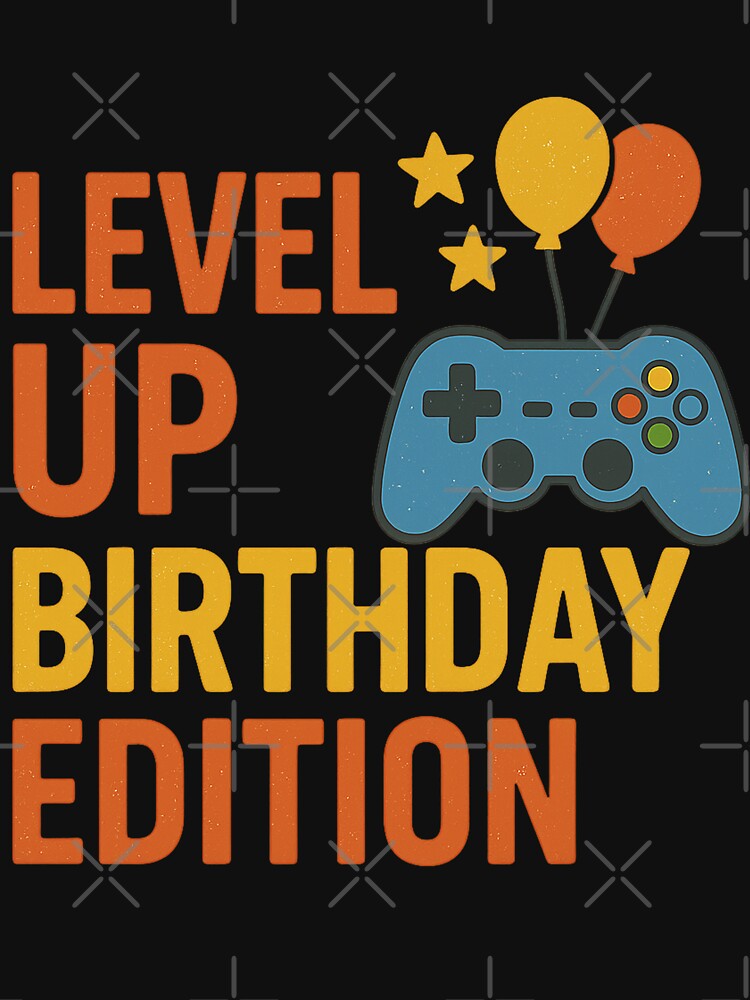 Gamer Birthday Shirt – Level Up Birthday Edition Tee by jad89