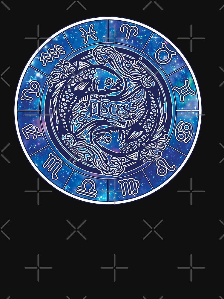 Pisces Zodiac Sign Wheel by GreatWest