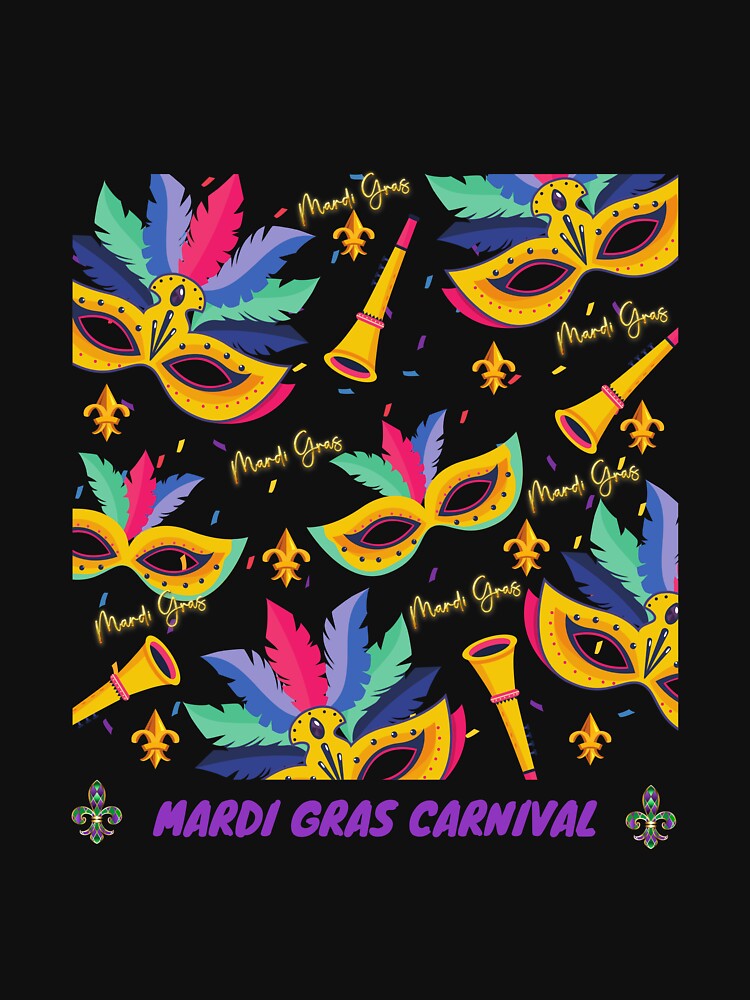Mardi Gras Carnival fun mask party by sirilakk
