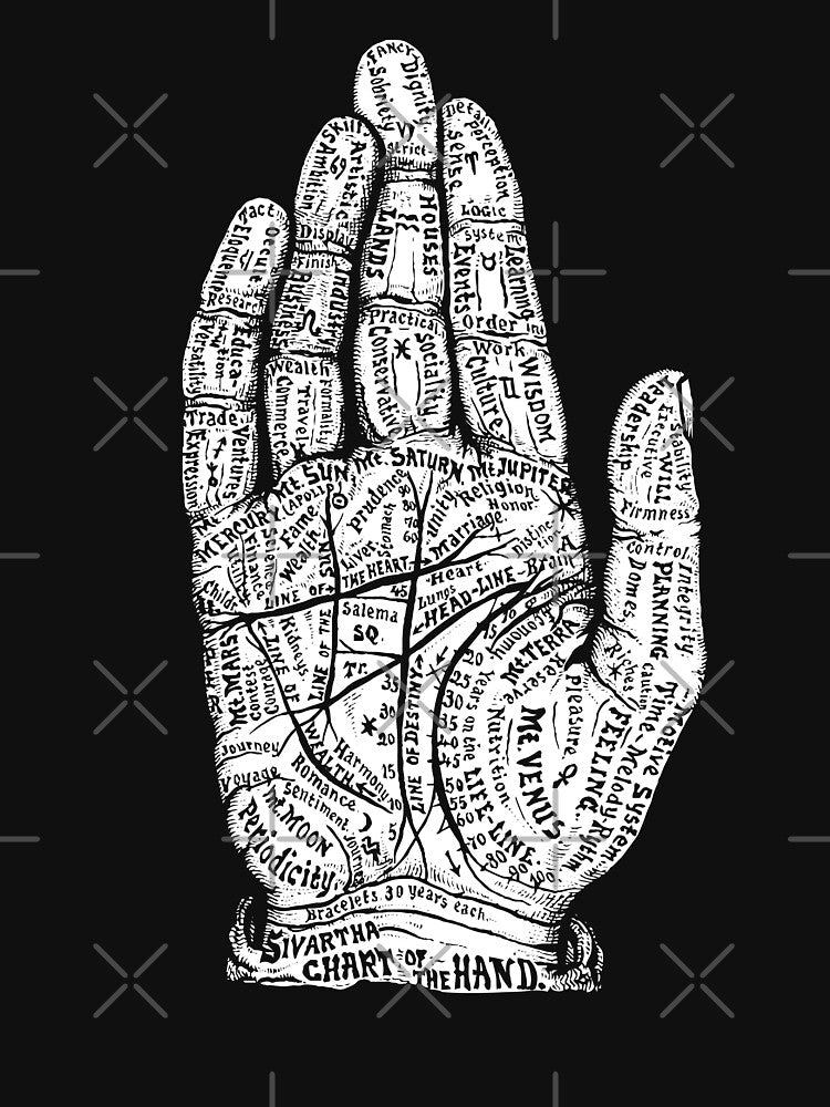 Fortune Teller Hand Reading Lines by SpreadForSatan
