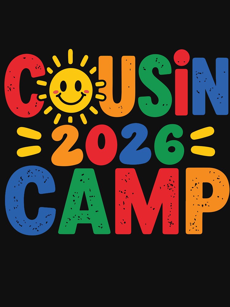 Cousin Camp 2026 Family Vacation Matching Kids Summer Camping Trip by kiralynstration