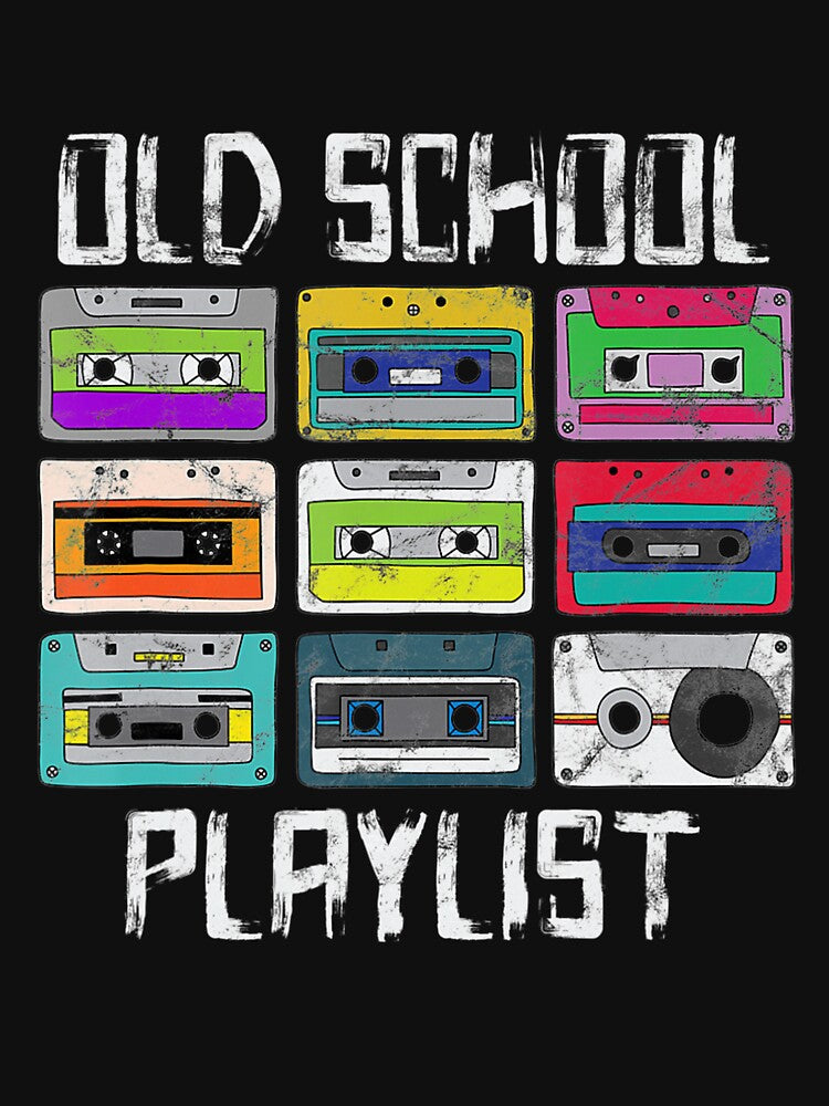 Cassette Tape Music Retro 80s Old School Playlist by BarineZayden
