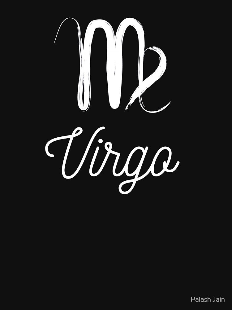 Minimalist Virgo Zodiac Symbol by Palash Jain