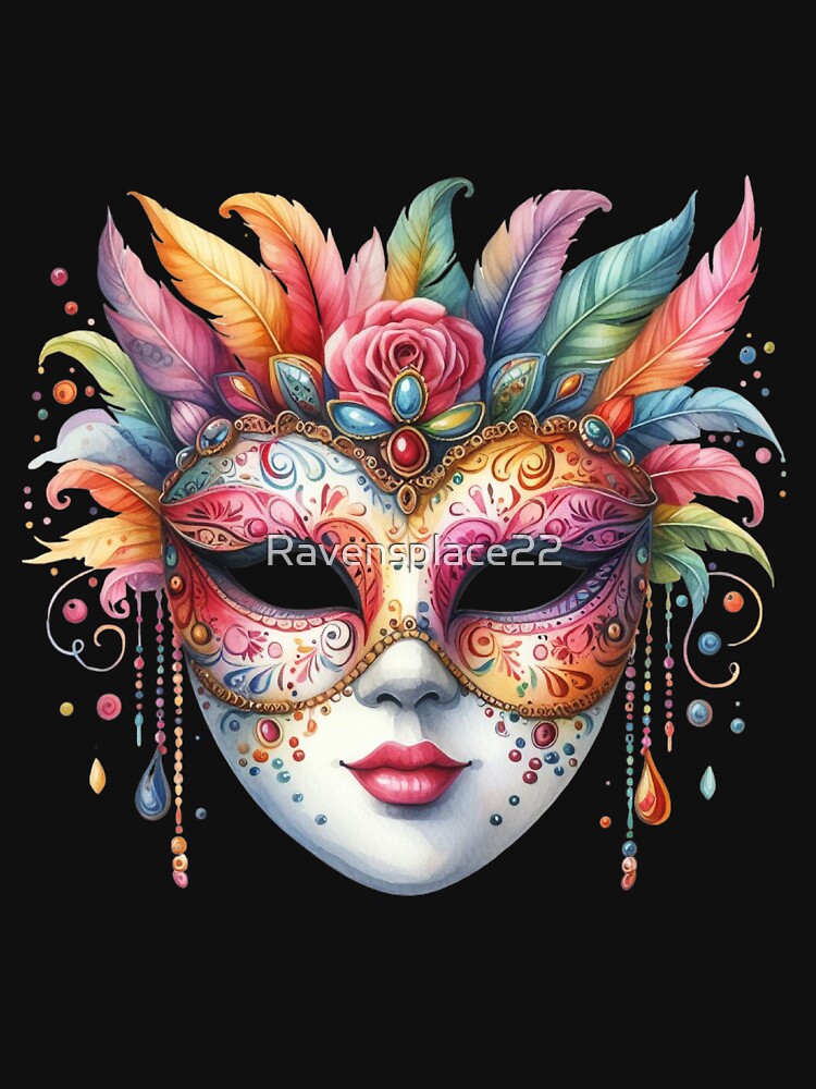 Fantasy Feather Mask by Ravensplace22