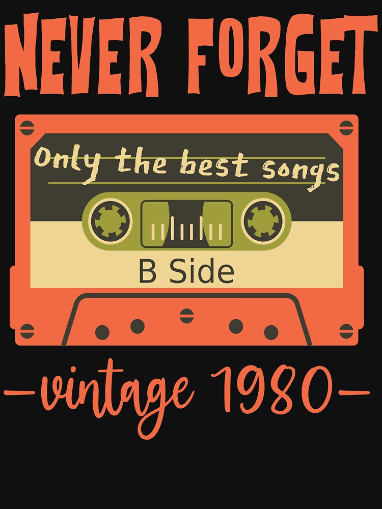 Never Forget Vintage 1980 by bouncymelon