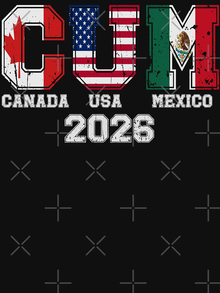 Funny Soccer Canada, USA, Mexico Soccer Tournament 2026 by legendaryskins