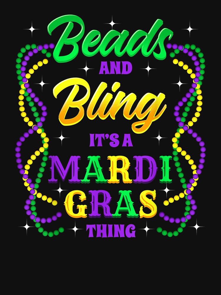 Beads And Bling It's A Mardi Gras Thing Carnival Costume by PhyllisHelen