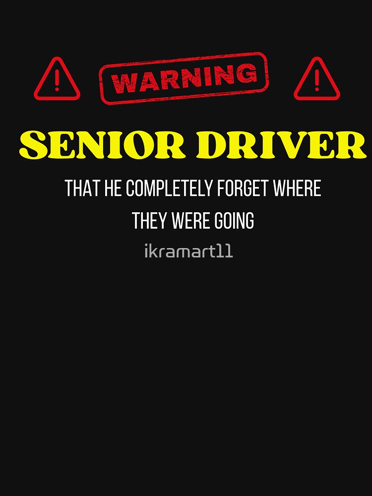 waring senior driver that completely forget where they were going by ikramart11