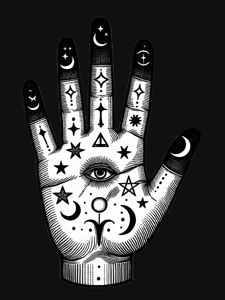 Mystic Palm Reading Hands by TunesSairna