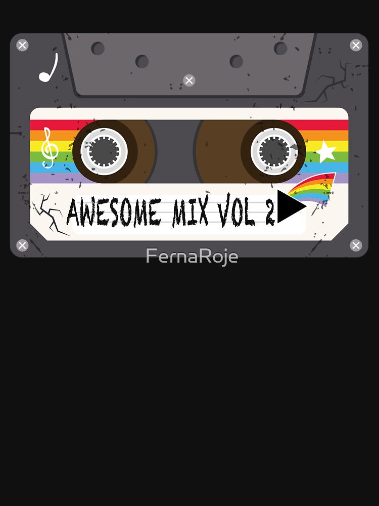 Copy of Awesome, Mixtape Vol 2, Cassette, Retro by FernaRoje