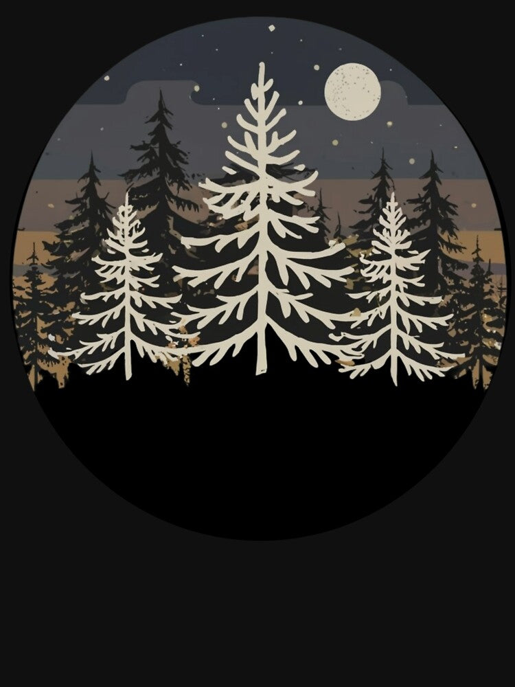 Moonlit Evergreen Forest by CraftedRealm