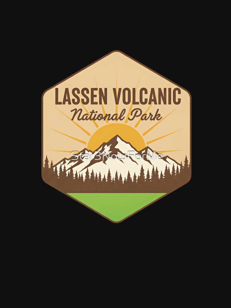 Lassen Volcanic National Park California Vintage Outdoor Exploration by Star3NowForMe