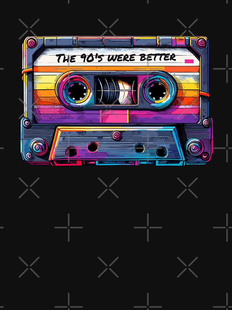 Cassette tape The 90’s were better by ColorraidCRTS