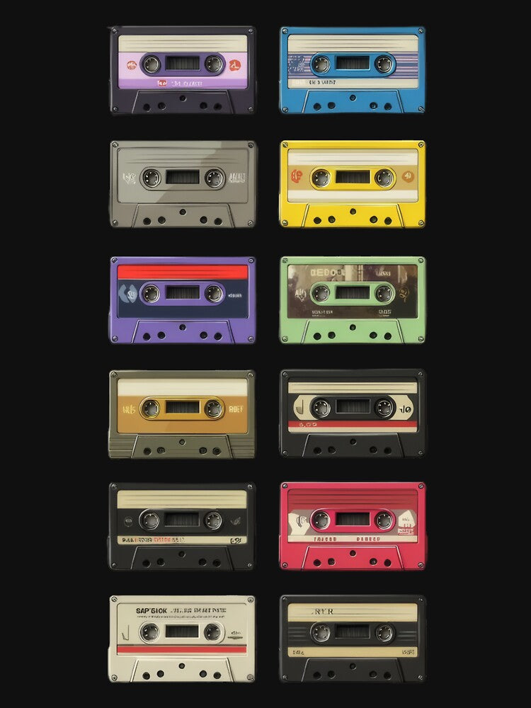 Vintage Cassette Tape by WolfmanProphecy
