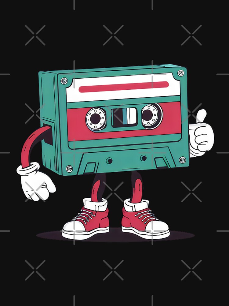 Cassette tape. Retro. by MyHappyArtShop