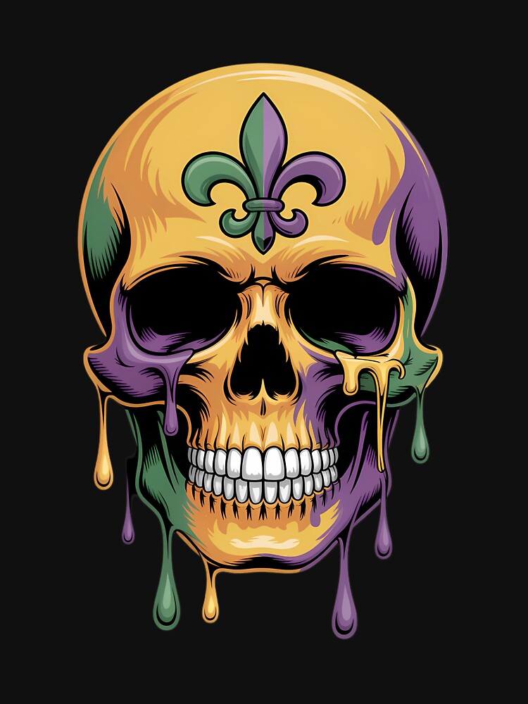 Mardi Gras Skulls by Bandikonsalez