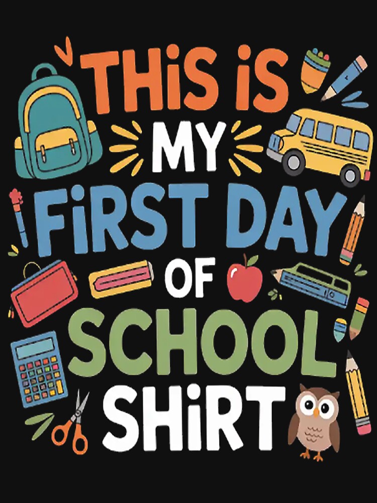 First Day of School Back To School by HaiharryCartoon