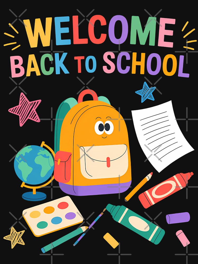 Welcome Back To School First Day Of School Kindergarten Teacher by brynatshop