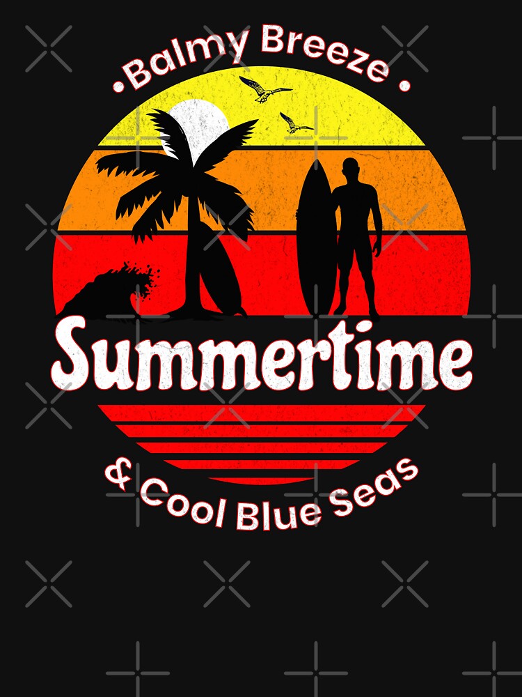 Summertime, balmy breeze & cool blue seas, summer vacation, surfers paradise, by allycat57