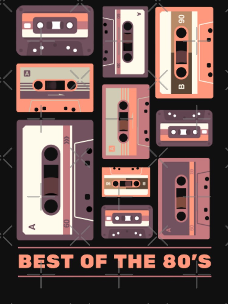 Mixed Tape - Vintage Retro 80s Cassette Tapes by Zoo-Moo