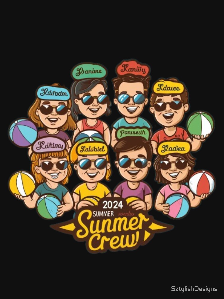 Cousin crew 2024 Summer Vacation Beach Family Trips Matching by SztylishDesigns