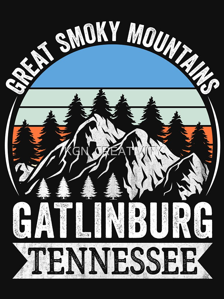 Tennessee Smoky Mountains Family Vacation Gatlinburg 2024 T-shirt by KGN  CREATIVITY