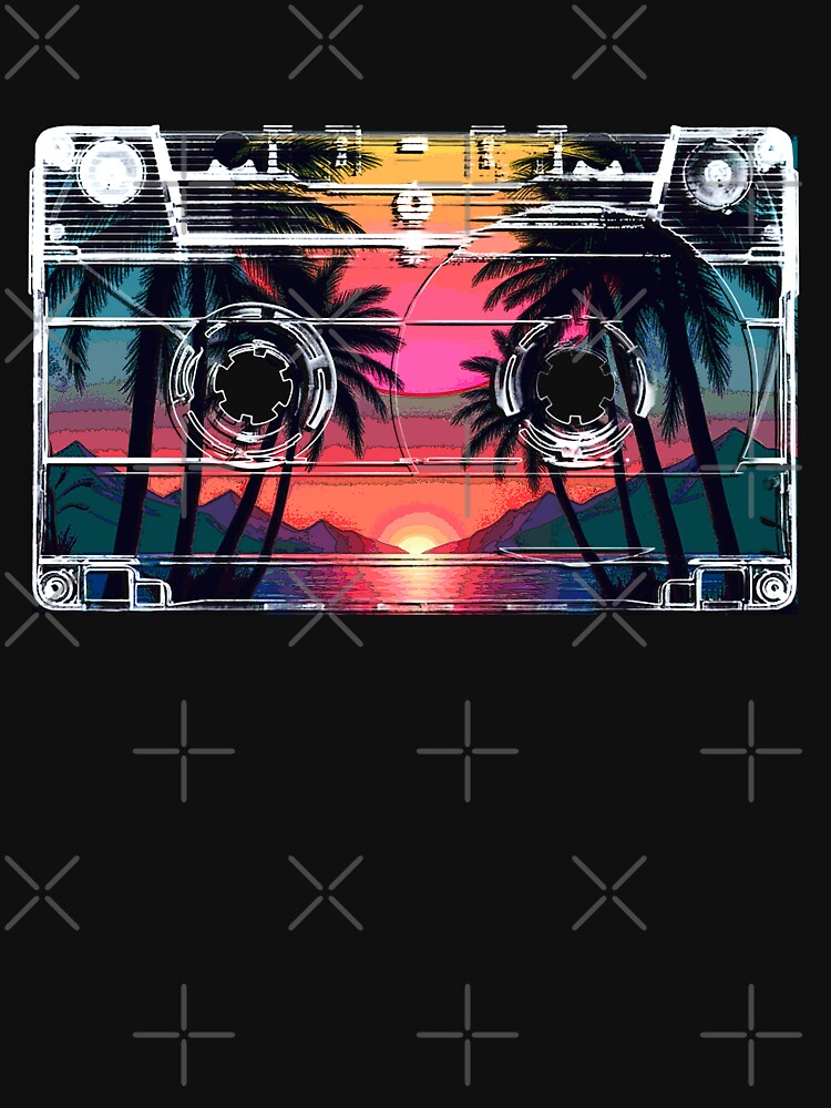 Retro summer cassette by moncheng
