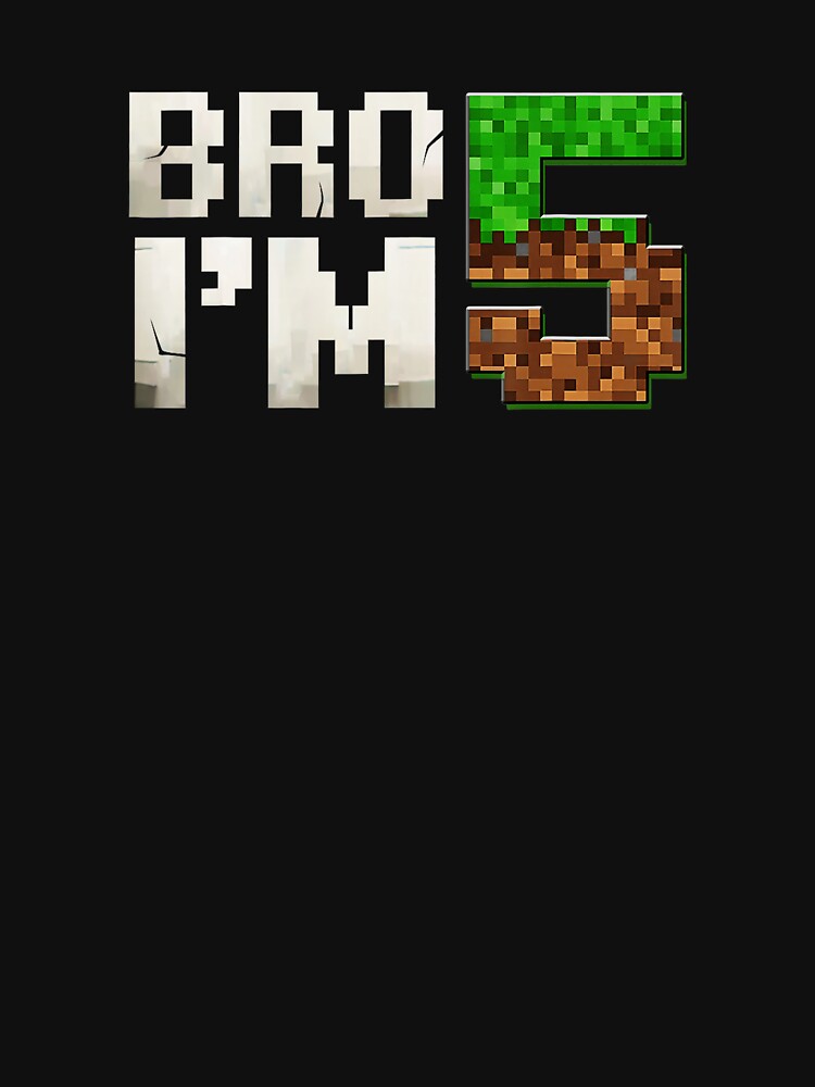 Level 5 Gamer Birthday Pixel Number Funny by FGTV2021