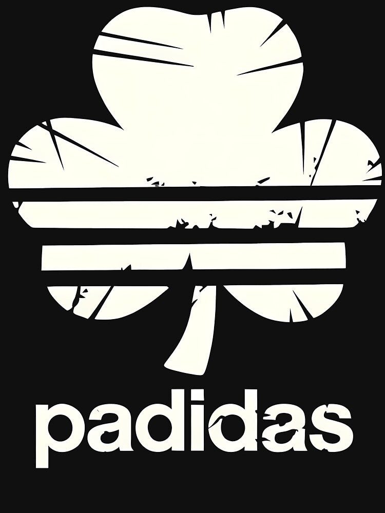 Padidas Distressed Shamrock Parody by iedehmedeh