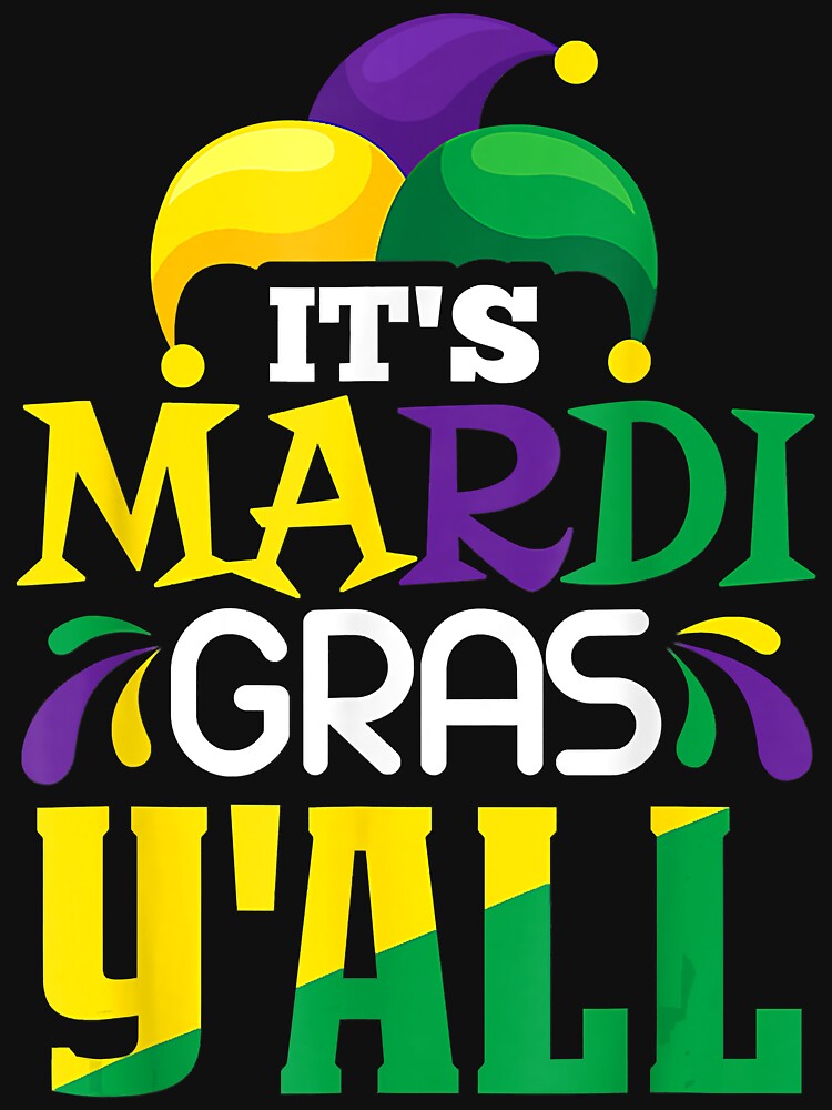 Its Mardi Gras Yall Mardi Gras Party Mask Costume by BrandyBare
