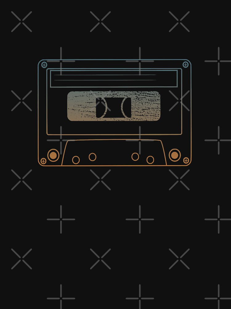 Retro music Cassette Art by Interpret108
