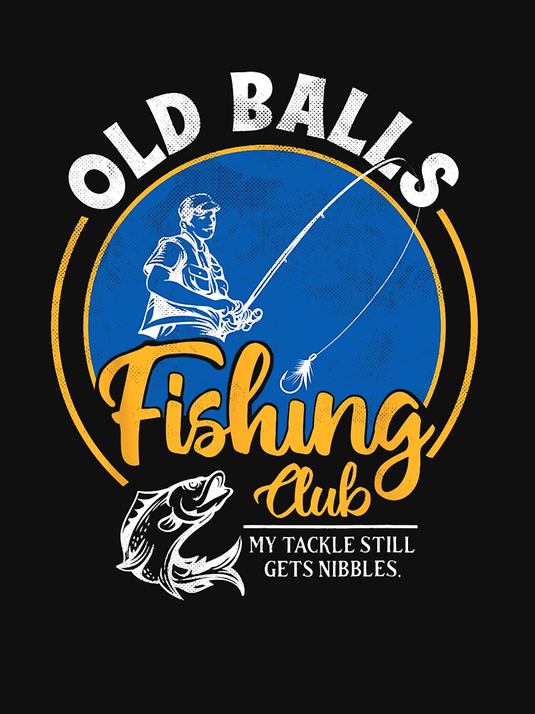Funny Old Man Fishing Birthday For Over The Hill Fisherman by ToriAFloyd
