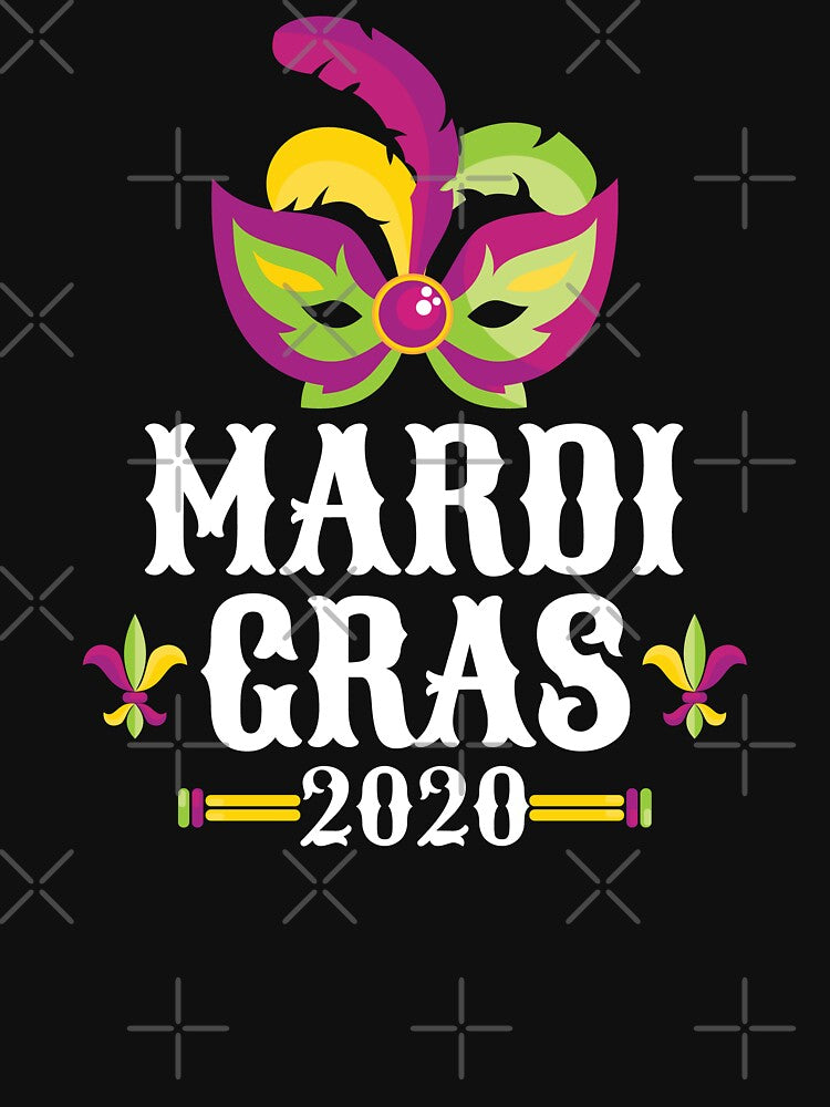 Mardi Gras 2020 with Feathers, Mask by EstelleStar
