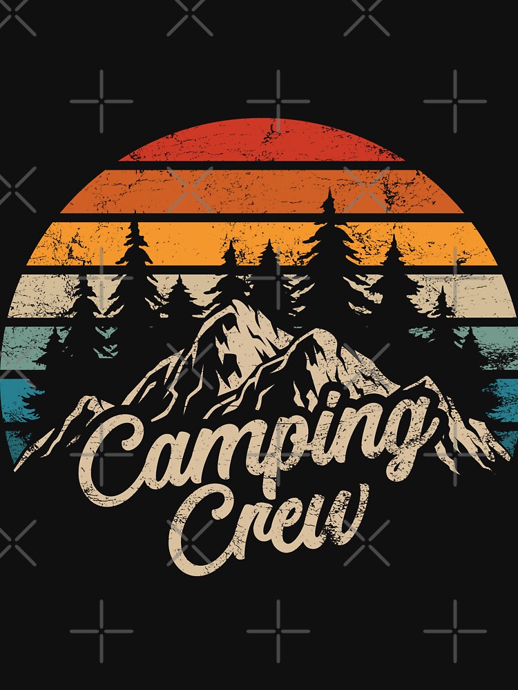 Camping Matching for Family Camper Group Camping Crew by ariaarti