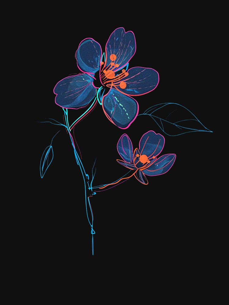 Sakura Branch - Minimalist Spring Floral by RetroWaveArtCo
