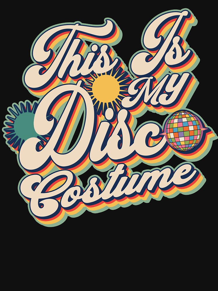 Groovy Retro Disco Costume Shirt by TinaMDedrick