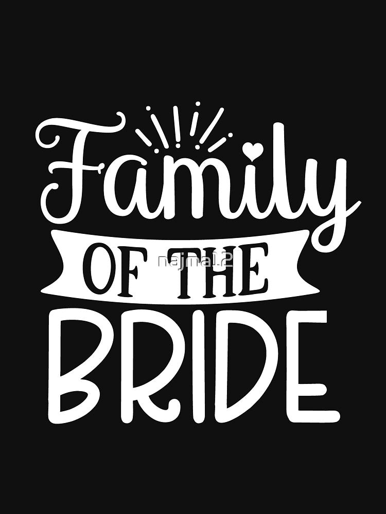 Matching bride Party For Family Of The Bride Gift by najma12