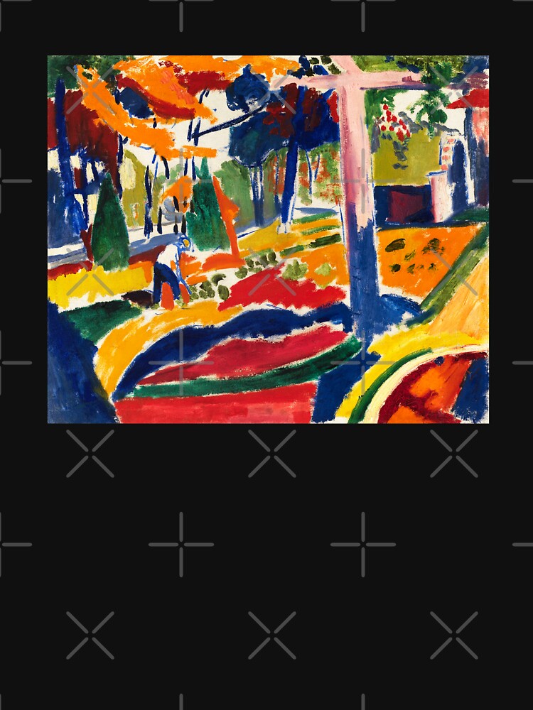 Garden Painting by Henry Lyman Sayen by ArtGraffita