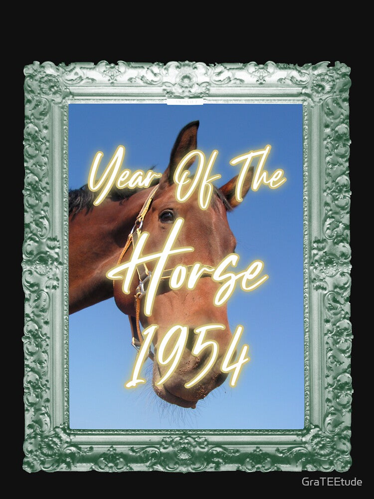 Year Of The Horse 1954 马年 by GraTEEtude