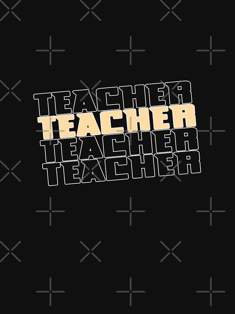 Vintage Teacher Yellow by freeArt10