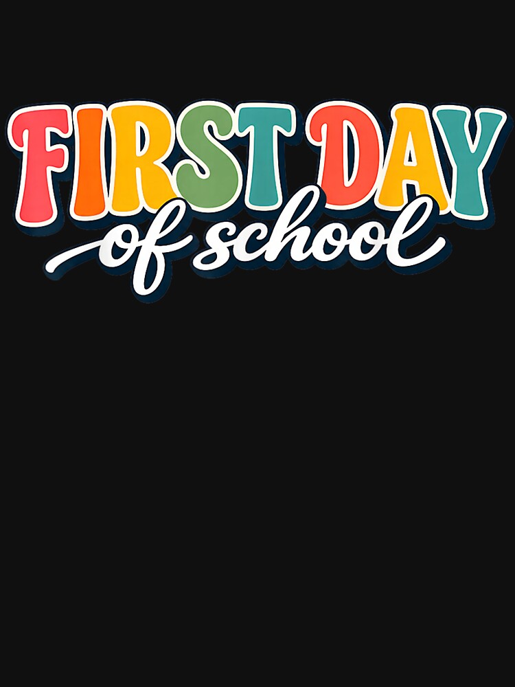 funny first day of school teacher girls back to school women by mariazin