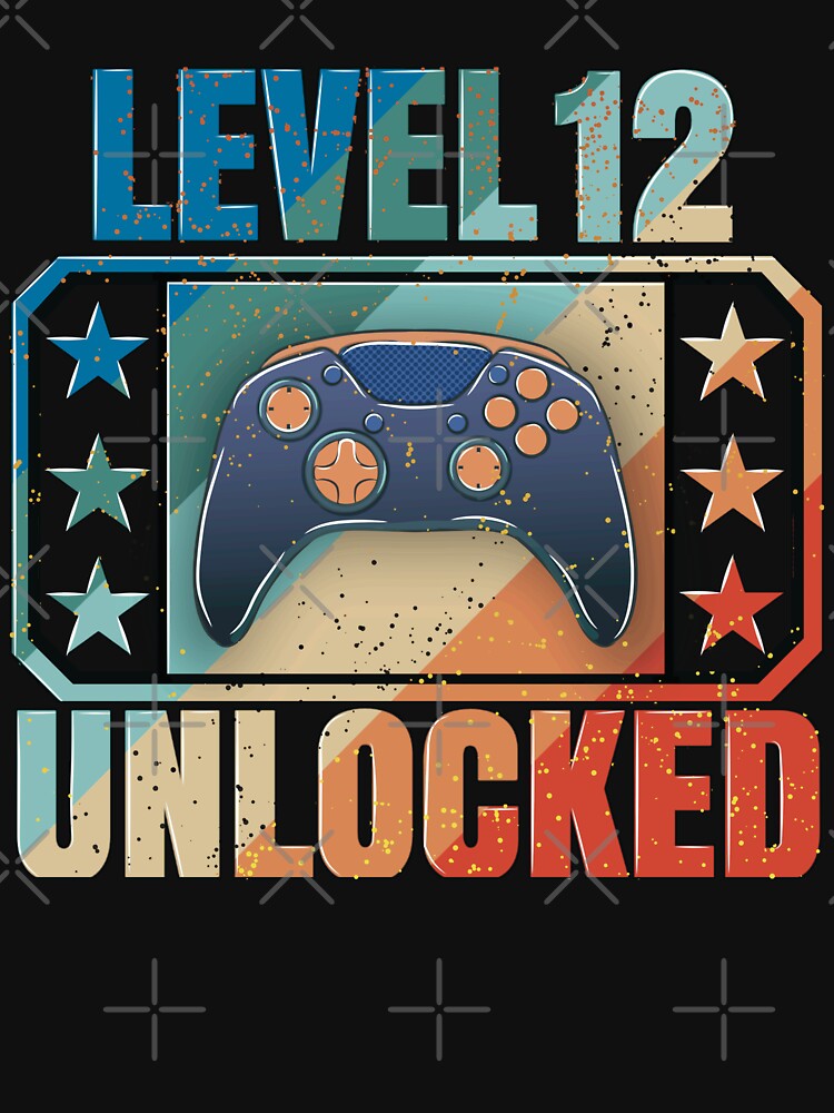 Level 12 Unlocked: The design of gamers who celebrate their birthday by Kraker-Inc