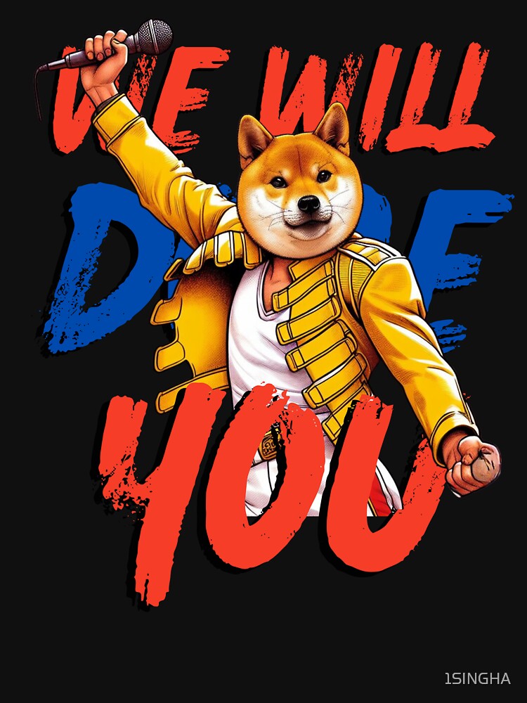 We Will Doge You,Doge coin meme,shiba inu,manga meme by 1SINGHA