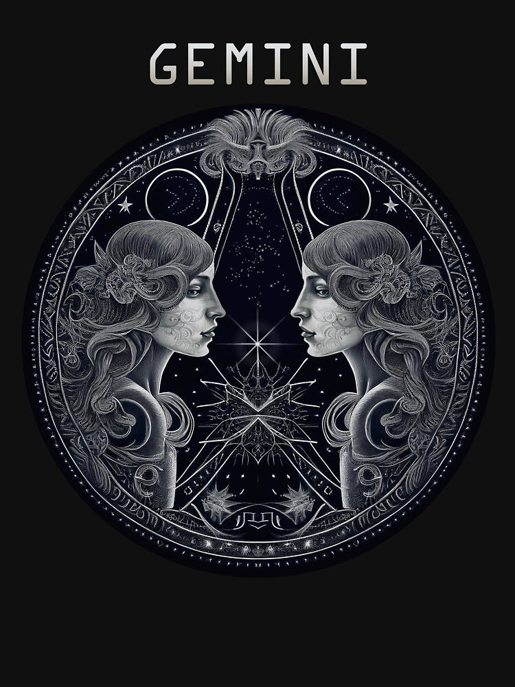 Gemini zodiac sign by Sunset Design